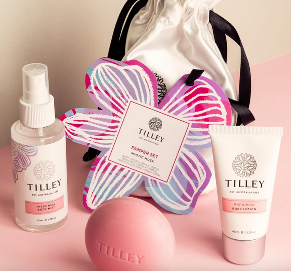 Tilley Body Mist, Lotion & Soap Gift Set - Mystic Musk