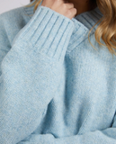 Foxwood Pepper Knit - Pale Blue