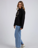 Foxwood Statement Long Sleeve - Washed Black