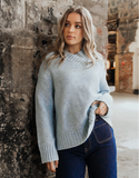 Foxwood Pepper Knit - Pale Blue