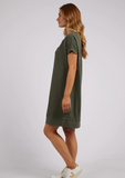 Foxwood Allison Tee Dress - Khaki