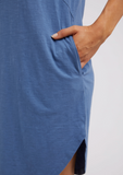 Foxwood Bay Dress - Blue Harizon