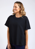 Foxwood Huntleigh Oversized Tee - Black