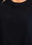 Foxwood Huntleigh Oversized Tee - Black