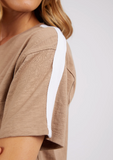 Foxwood Power Tee - Mocha