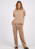 Foxwood Power Tee - Mocha