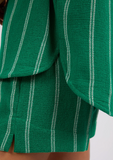 Foxwood Circuit Shirt - Bright Green & White