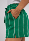 Foxwood Circuit Short - Bright Green & White