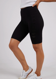 Foxwood Burnout Bike Short - Black