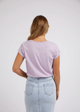 Foxwood Manly Tee - Orchid Bloom