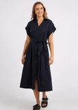 Foxwood Lucia Dress - Washed Black