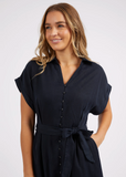 Foxwood Lucia Dress - Washed Black