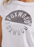 Foxwood Outline Tee - White