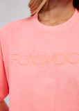 Foxwood Simplified Tee - Neon Pink