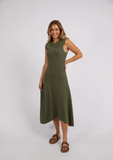 Foxwood Safia Dress - Thyme