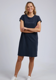 Foxwood Signature Tee Dress - Navy