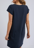 Foxwood Signature Tee Dress - Navy