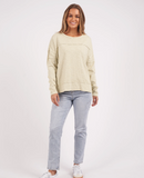 Foxwood Jayne Throw on Top - Fog Green