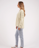 Foxwood Jayne Throw on Top - Fog Green
