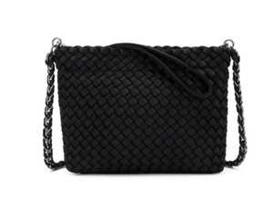 Black Caviar Designs Clutch Crossbody Bag Aria - Black
