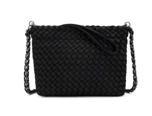 Black Caviar Designs Clutch Crossbody Bag Aria - Black