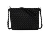 Black Caviar Designs Clutch Crossbody Bag Aria - Black