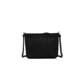 Black Caviar Designs Clutch Crossbody Bag Aria - Black