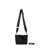 Black Caviar Designs Clutch Crossbody Bag Aria - Black