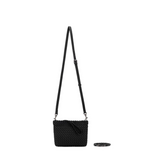 Black Caviar Designs Clutch Crossbody Bag Aria - Black