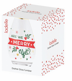 Stemless Wine Glass - Are We Merry Yet?