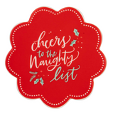 Mug & Coaster Set - Cheers to the Naughty List