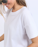 Foxwood Habitat Tee - White