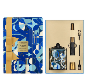 GLASSHOUSE FRAGRANCES 380g Candle & USB Lighter Gift Set A Tahaa Affair