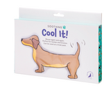The Dog Collective XL Cool It - Dachshund Multi-Coloured 25x1.5x15cm