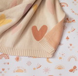 Baby Jacquard Blanket - Bohemian Bliss