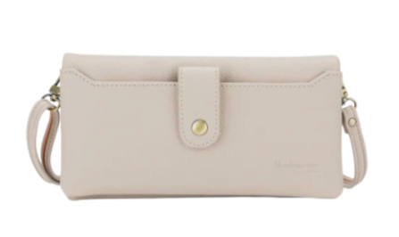 Black Caviar Designs Evie Wallet - Oatmeal