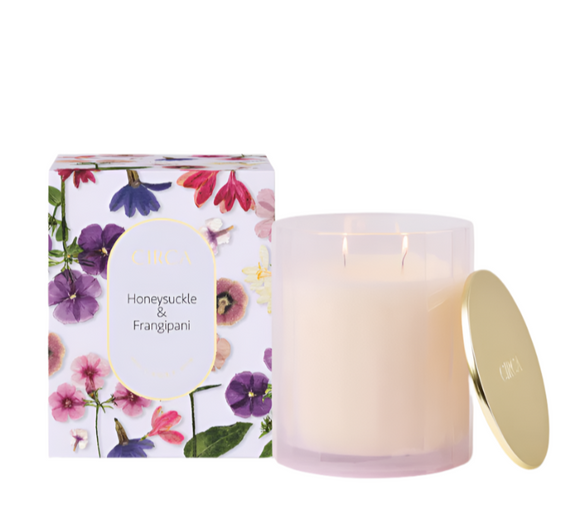 Circa Candle Mothers Day - Honeysuckle & Frangipani
