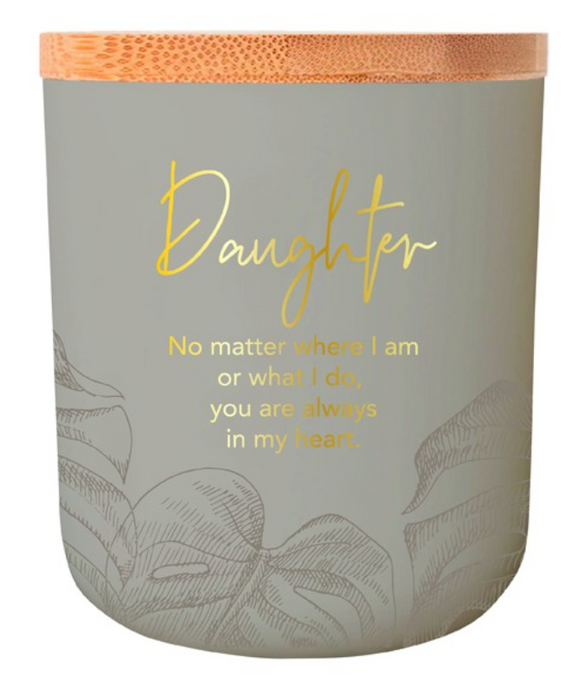 Lily & Mae Sentiment Candle - Daughter