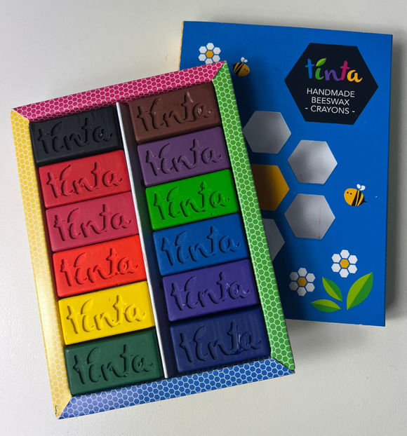 Australian Made Block crayons - 12 pack