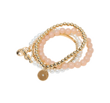 Bracelet Stack Faith - Gold/Rose