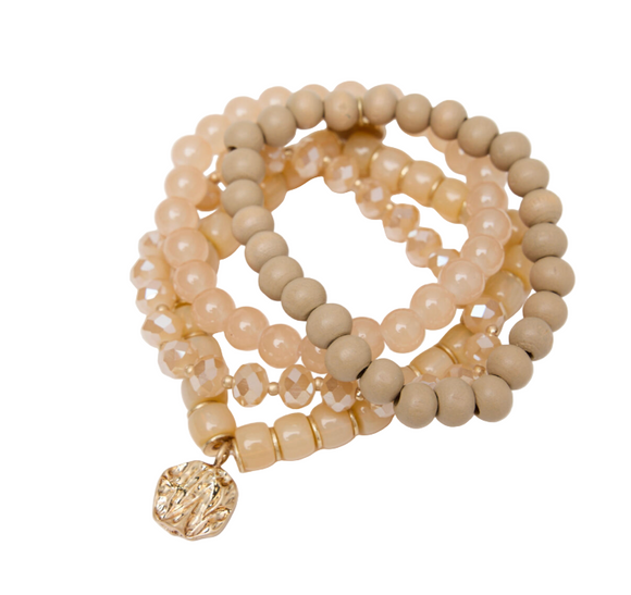 Bracelet Stack Riley - Tan