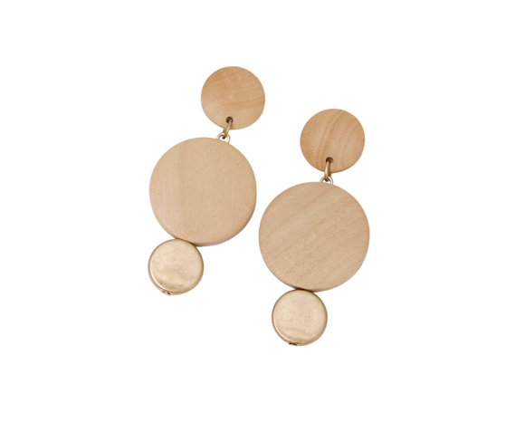 Earrings - Lima Natural