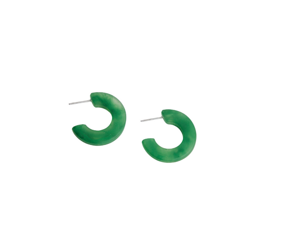 Earrings - Harper Apple Marble