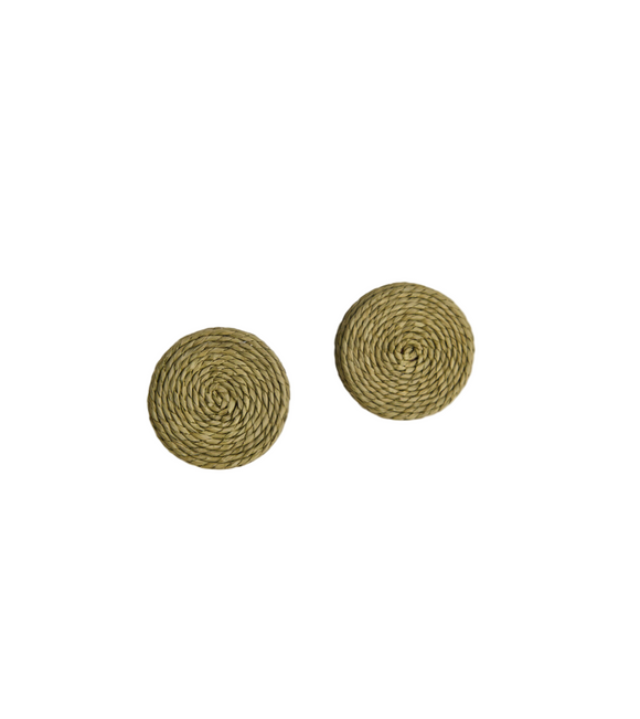Earrings Dakota - Olive
