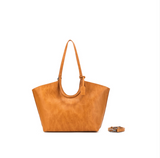Black Caviar Design Cielo 3 Piece Handbag Tote - Tan