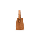 Black Caviar Design Capella 3 Compartment Shoulder/ Crossbody Bag - Tan