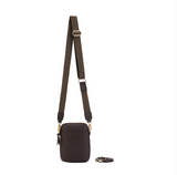 Black Caviar Design Mika Passport Phone Crossbody - Coco