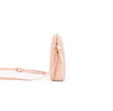 Black Caviar Design Mika Passport Phone Crossbody - Pink