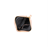 Black Caviar Design Mika Passport Phone Crossbody - Pink