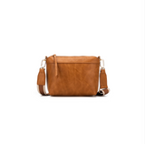 Black Caviar Design Melody Piece Shoulder Crossbody Bag - Tan
